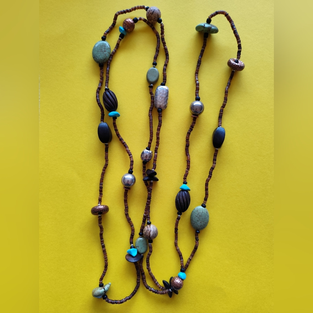 Vintage Silpada Heishi Bead Sterling Silver Necklace